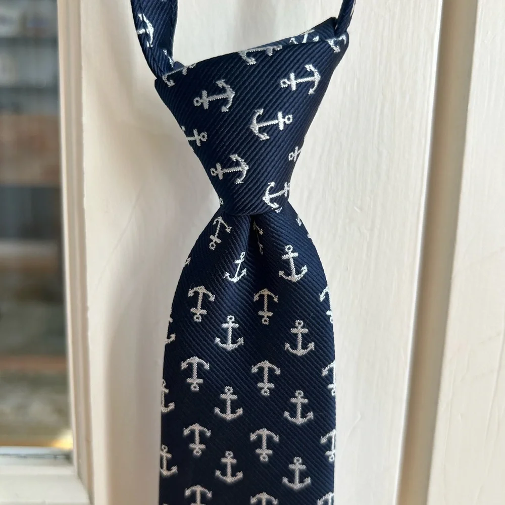 NWT Janie and Jack - Boys Adjustable Anchor Tie